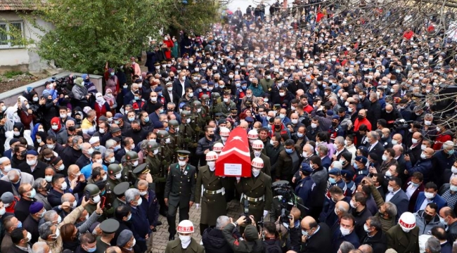 Samsun'da şehide son görev