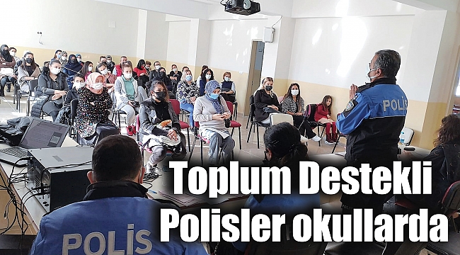 Toplum Destekli Polisler okullarda