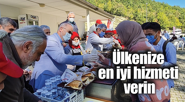 Ülkenize en iyi hizmeti verin
