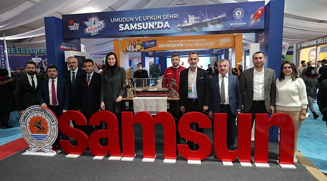 Ankara'da Samsun standına yoğun ilgi