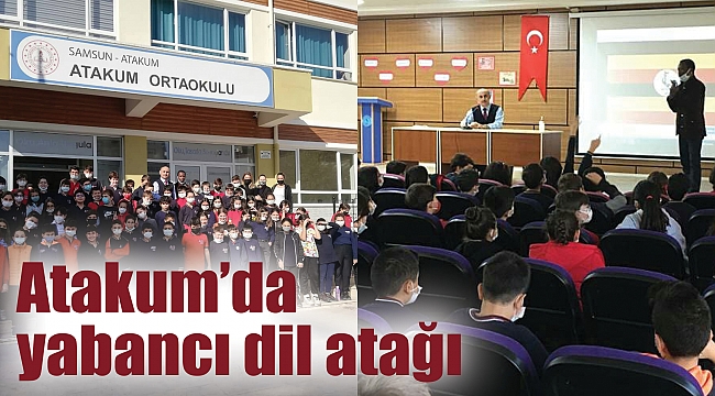 Atakum’da yabancı dil atağı