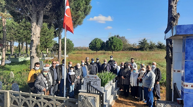 Bafra şehidini unutmadı