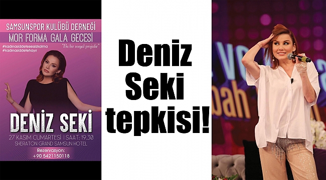 Deniz Seki tepkisi!