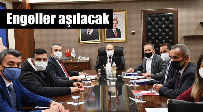 Engeller aşılacak