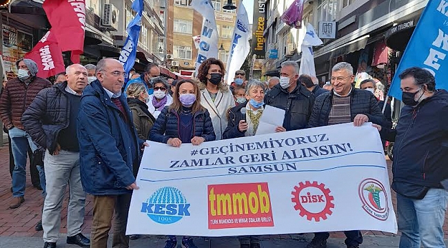 Geçinemiyoruz diye haykırdılar