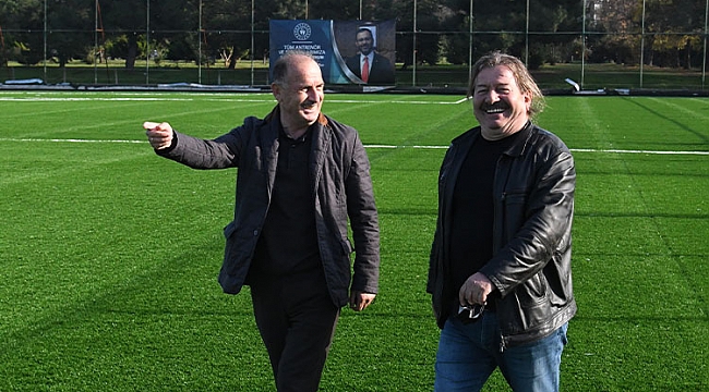 Kasım sonu iki saha tamam