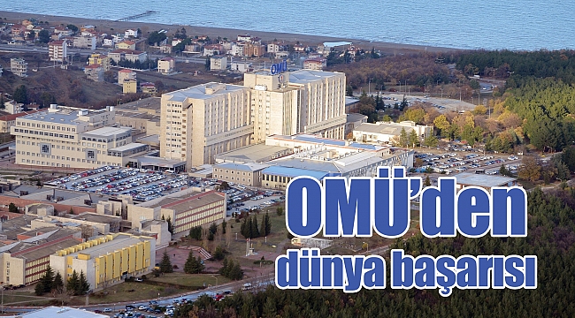 OMÜ’den dünya başarısı