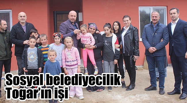 Sosyal belediyecilik Togar’ın işi