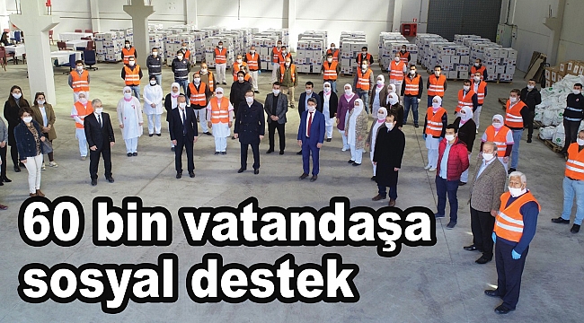 60 bin vatandaşa sosyal destek