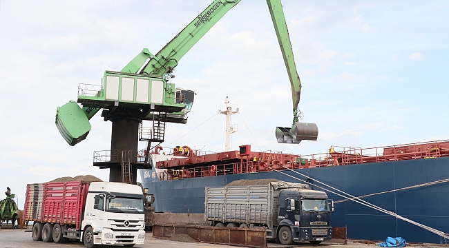 BU YIL 3 MİLYON TON ÜRÜN GÖNDERİLDİ