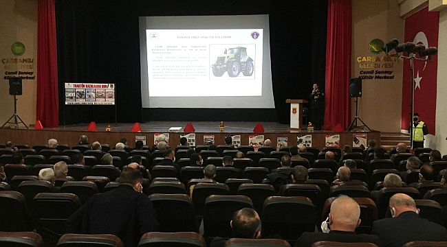 Çarşamba'da çiftçilere eğitim