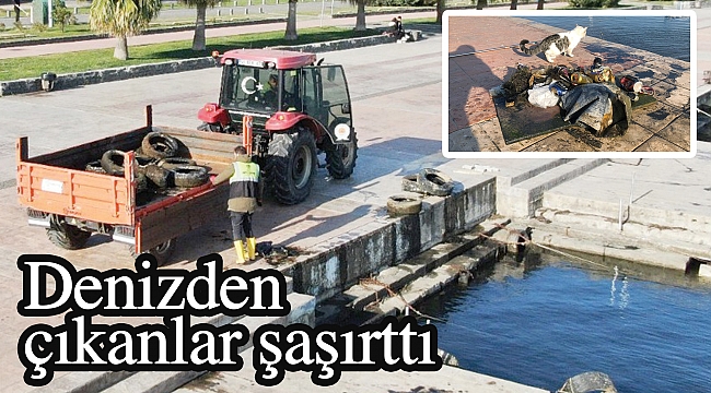Denizden çıkanlar şaşırttı