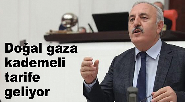 Doğal gaza kademeli tarife geliyor