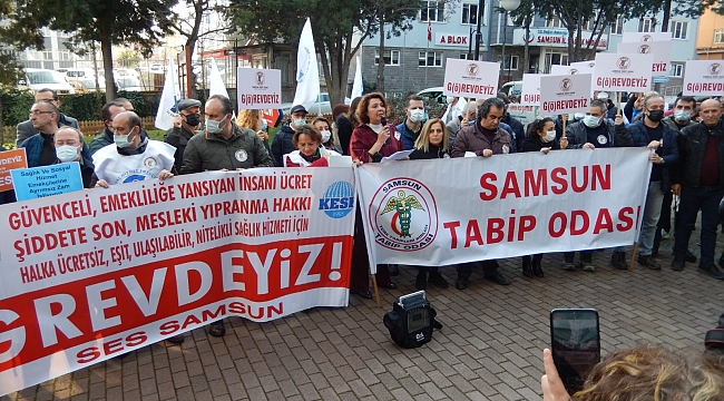 Doktorlar iş bıraktı