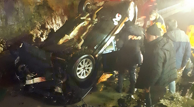 Muhtar kazada öldü