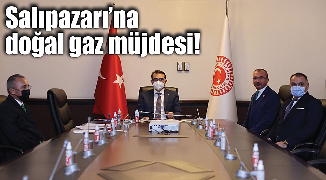 Salıpazarı’na doğal gaz müjdesi!