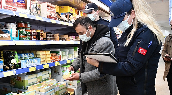 Terme'de marketlere denetim