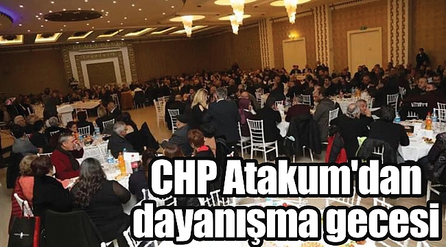 CHP Atakum'dan dayanışma gecesi 
