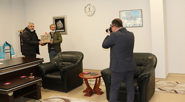 Fotoğrafı bu sefer Kaymakam çekti