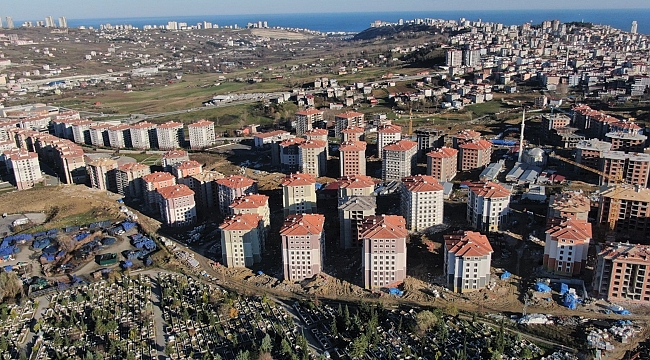 Modern konutlar yükseliyor