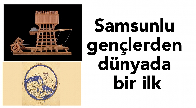 Samsunlu gençlerden dünyada bir ilk