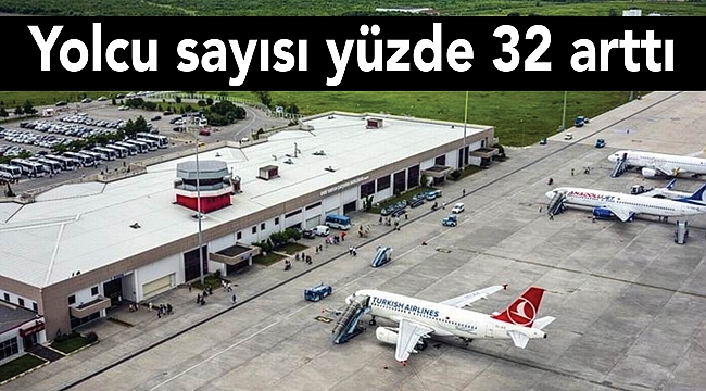 Yolcu sayısı yüzde 32 arttı