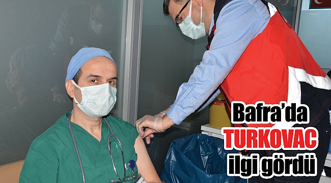 Bafra’da TURKOVAC ilgi gördü