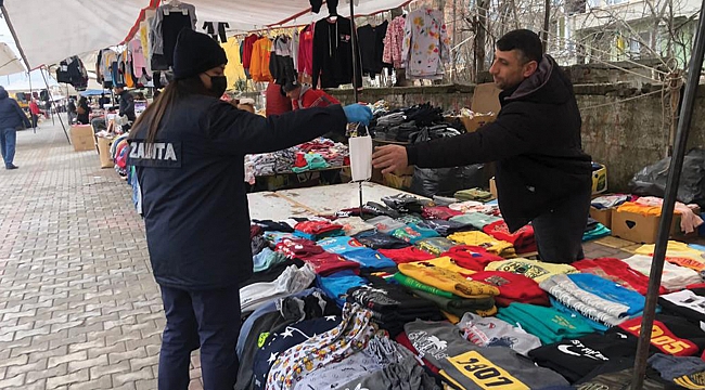 Canik’te pazarlara sıkı denetim