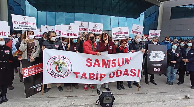 Doktorlardan Samsun'a teşekkür