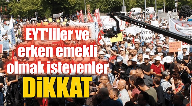 Emeklilik şartları değişiyor!