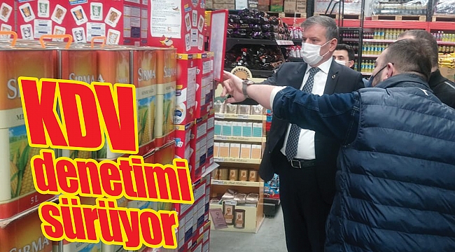 KDV denetimi sürüyor