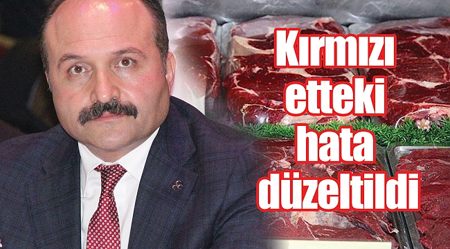 Kırmızı etteki hata düzeltildi