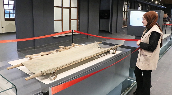 Kurtuluş Savaşı sedyeleri duygulandırıyor