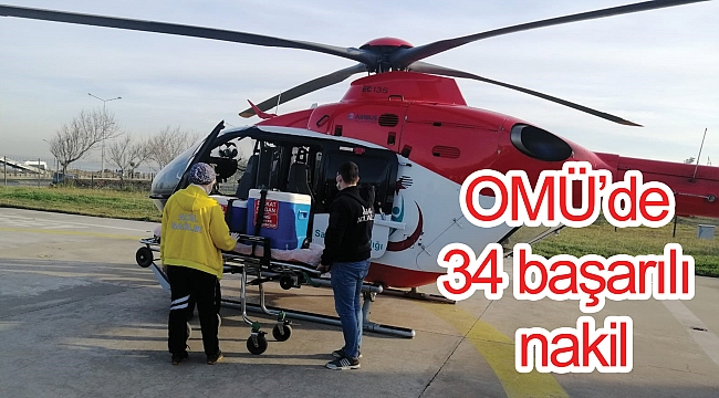 OMÜ’de 34 başarılı nakil