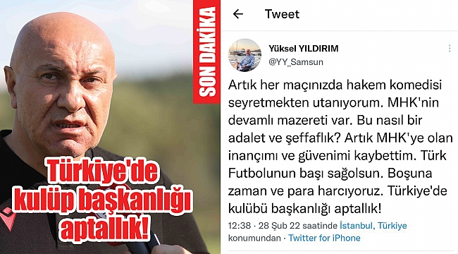 Türkiye'de kulüp başkanlığı aptallık!