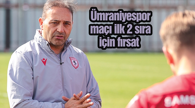 Ümraniyespor maçı ilk 2 sıra için fırsat 
