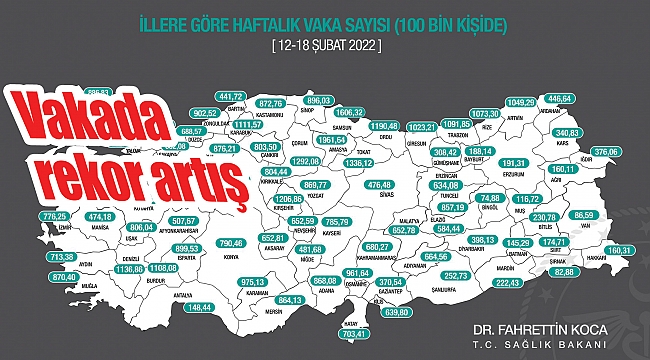 Vakada rekor artış