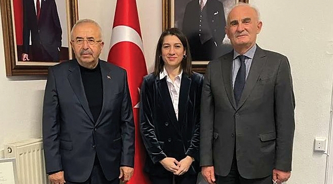 Yılmaz’dan Almanya'da Başkonsolos Kara’ya ziyaret