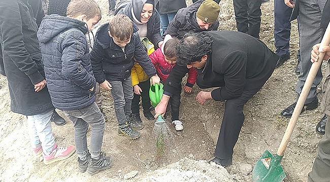 36 bin 950 fidan toprak ile buluşacak