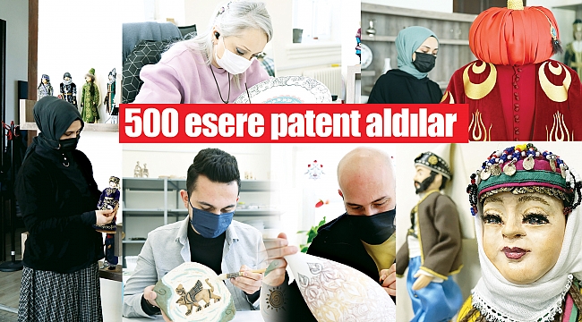 500 esere patent aldılar