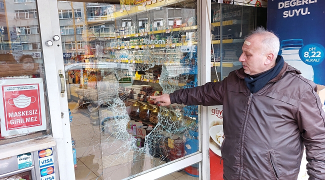  700 liralık camı kırıp içeriden bozuk para çaldı