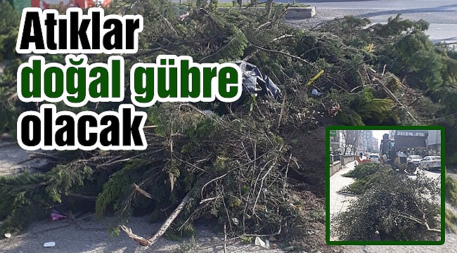 Atıklar doğal gübre olacak