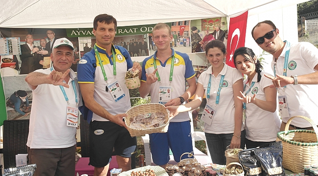 Ayvacık Ukraynalı sporculara kucak açtı