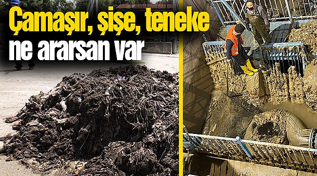 Çamaşır, şişe, teneke ne ararsan var