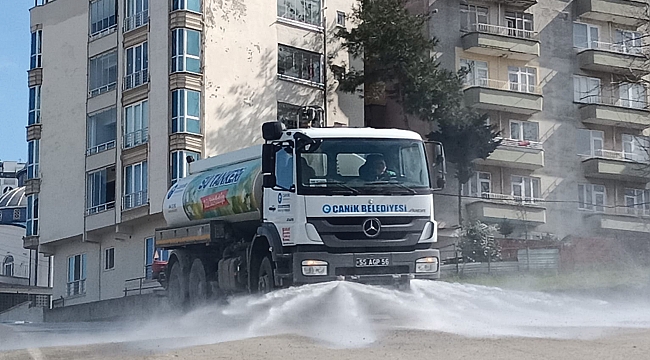 Canik’te bahar temizliği