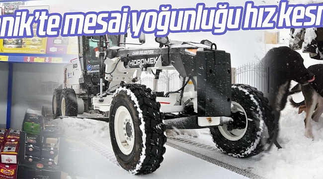 Canik’te mesai yoğunluğu hız kesmiyor