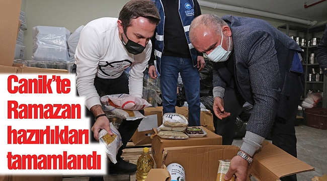 Canik’te Ramazan hazırlıkları tamamlandı