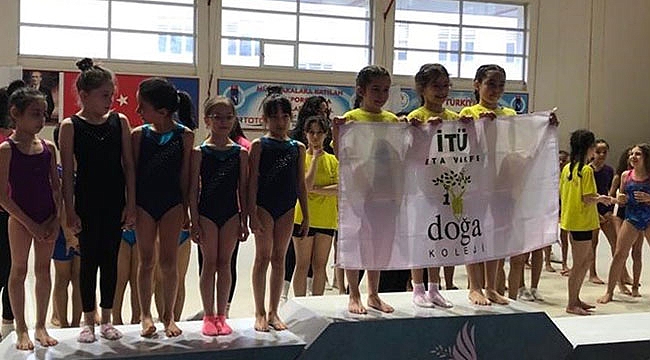 Cimnastikte ödüller dağıtıldı