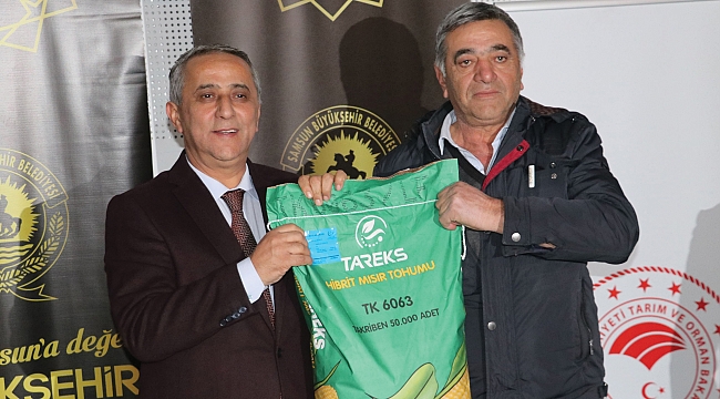 Havza'da çiftçilere müjde!