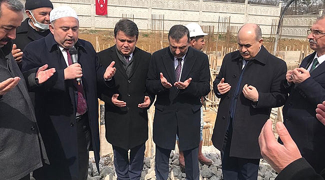 Kavak Müftülüğü Külliyesi'nin temeli atıldı